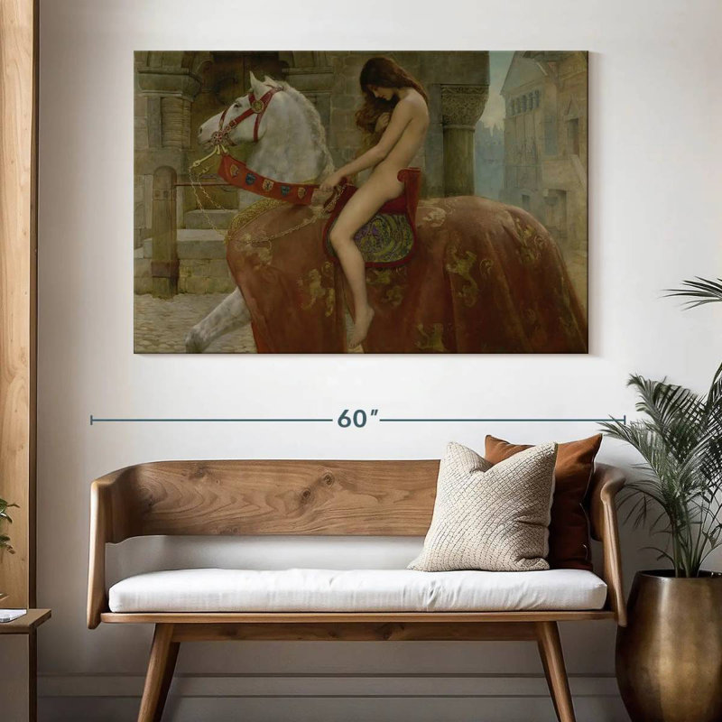 Leisha Lady Godiva, H 34 po x l 51 po