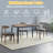 Jorolf Solid Wood Base Dining Table