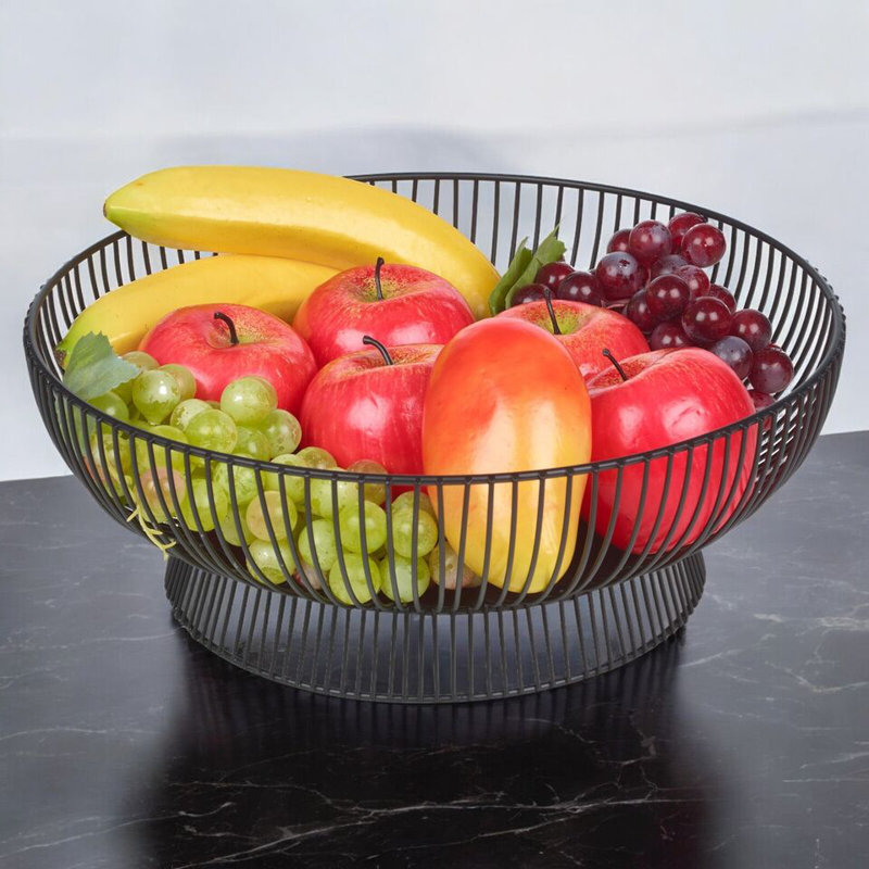 Urbn-Living Metal Vegetable Bowl, 12" H x 32" W x 12" D