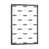Toile encadrée de bois rustique foncé