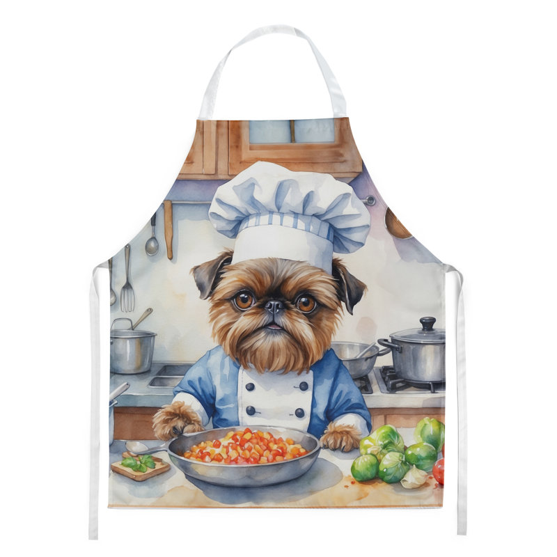 No Pattern Bib Apron