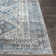 Fitz Oriental Royal Blue  Area Rug
