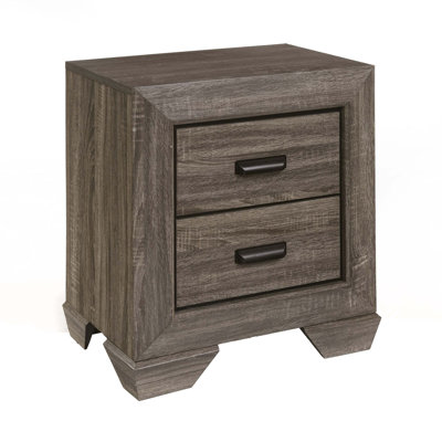Table de chevet 2 tiroirs
