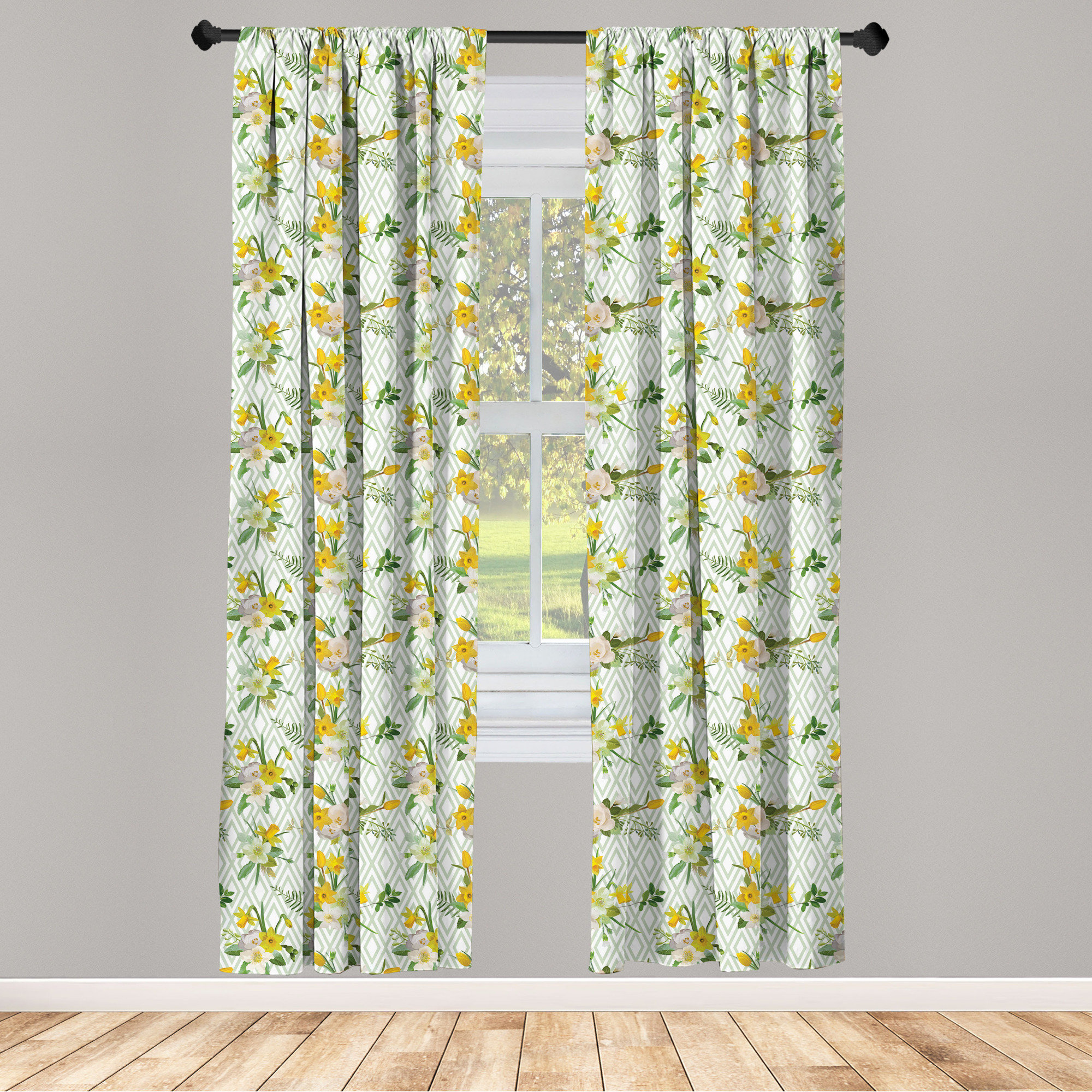 Sweet jojo clearance watercolor floral curtains