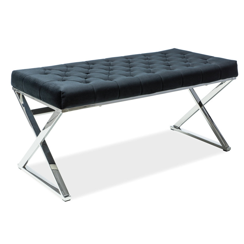 Eline Velvet Upholstered Bench