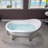 Glory 53.88'' x 29.88'' Soaking Acrylic Bathtub-61051200