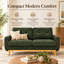 Causeuse capitonnée 67,7 po Mid-Century Modern-130916218