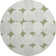Premium Machine Washable Prisco Green Rug