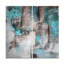 «Inkd XXVI» par Tristan Scott - ensemble de 2 reproductions d'art graphique sur toile tendue-510056073
