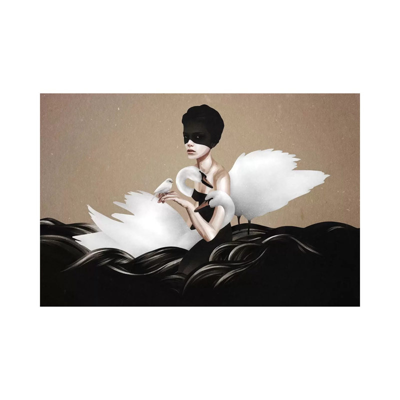 Let Go by Ruben Ireland - Wrapped Canvas Gallery-Wrapped Canvas Giclée, 20.32cm H x 30.48cm W