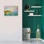  «A Peaceful Evening» par Dorothy Fagan, art mural sur toile, 26 po x 18 po