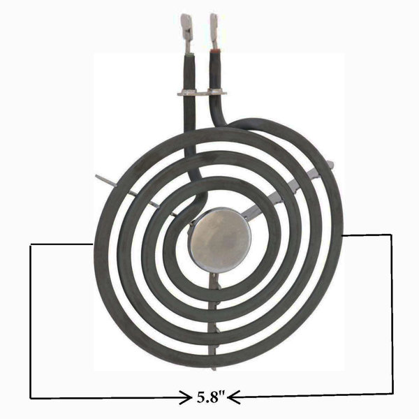 Kitchen Basics 101 Wb30t10078, WB30X24401 Electric Range 4 Turn 6 Surface Element replaces GE WB30X20479, Ps11721464, WB30T10027, WB30T10111