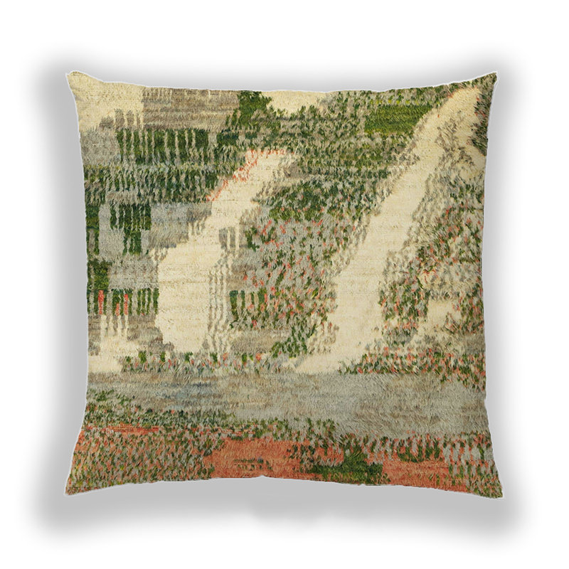 Housse et insert de coussin carré Edsil, Microsuède