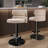 Italian-Inspired Modern Luxury Adjustable Height Swivel Counter & Bar Stool with Stainless Steel Pedestal Base (Set of 1)-256346132-215660685