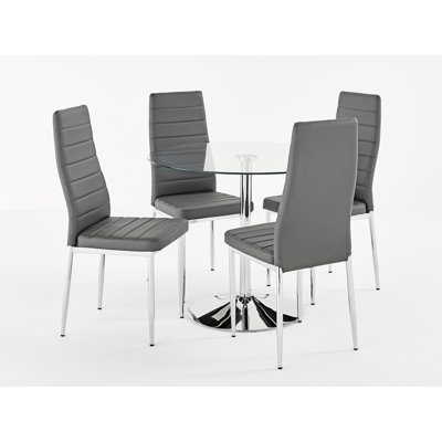 Croman 4 - Person Dining Set