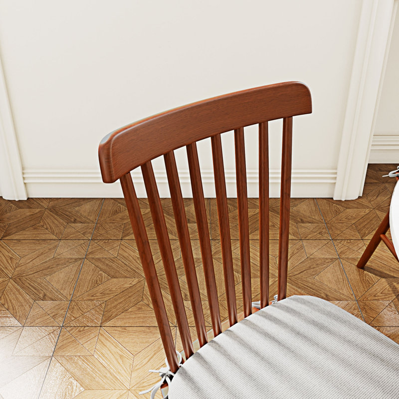 Ensemble de 2 chaises de salle à manger en bois, Noyer