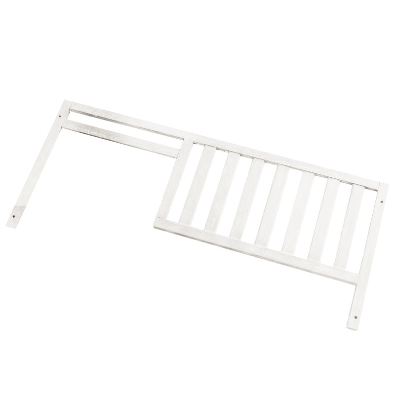 Milk Street Harper Collection Toddler Bed Conversion Kit- Mud/Snow