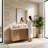 59" Wall-Mounted Double Bathroom Vanity with SMC Resin Top & Soft-Close Drawers
