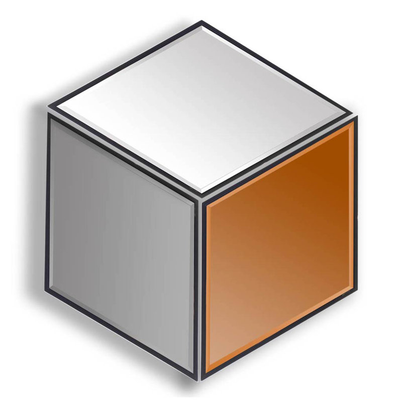 Metal Rectangle Mirror