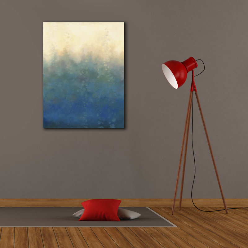  «Sea and Sky 2» par Chariklia Zarris, art mural sur toile, 26 po x 34 po