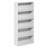 Furinno JAYA Book Shelf, 5-Tier Bookshelf, 52 Inch Tall Bookcase with Adjustable Shelf, 9.5 x 23.6 x 52.6, for Home Office, Bedroom, Living Room, White-121881946