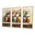 Toile naturelle avec cadre flottant