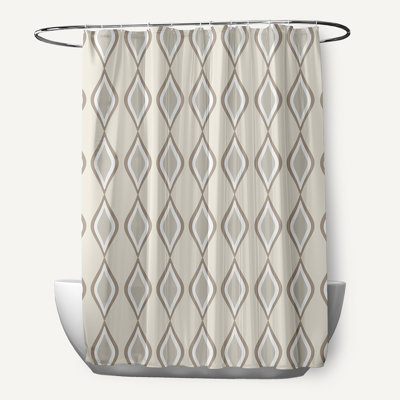 Rideau de douche simple Diamond