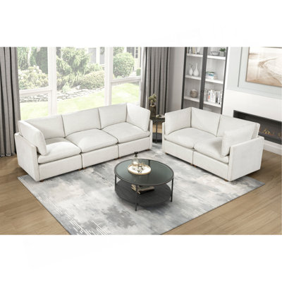 Ensemble de canapé modulaire 2 pièces Modern