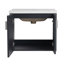 Meuble-lavabo compact de 24 po avec lavabo, porte à fermeture en douceur, idéal pour les petites salles de bain et un design moderne-126233308-126233304