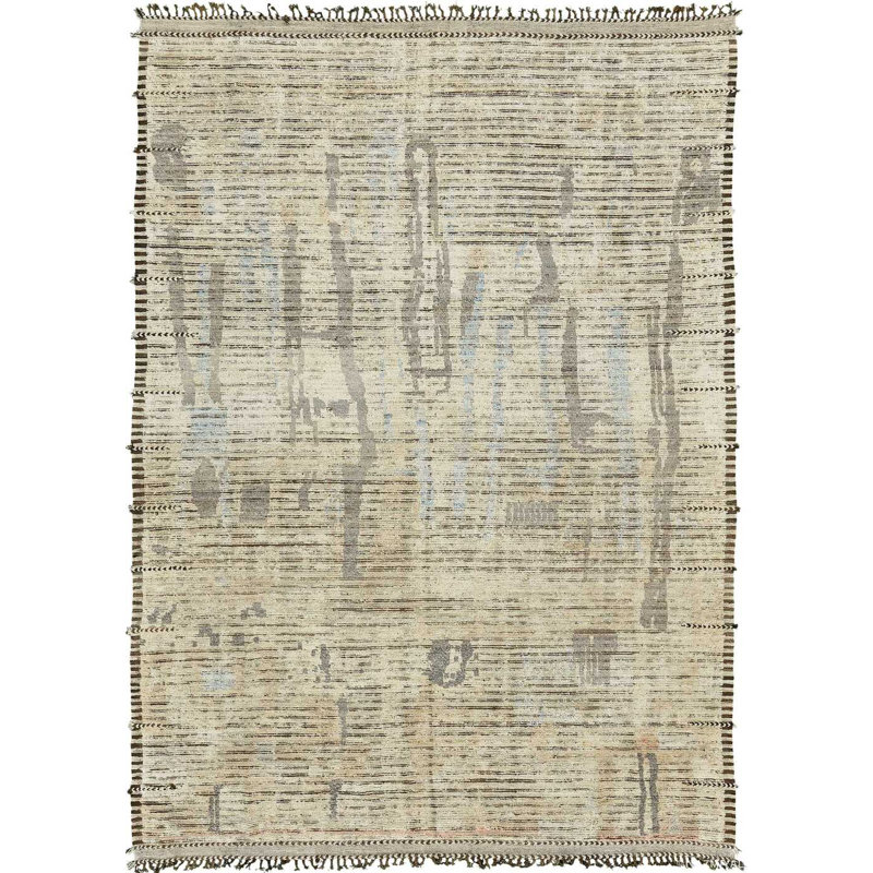 Tapis moderne patiné Primitive Design