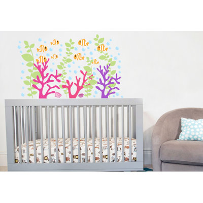 Nautical & Beach Non-Wall Damaging Wall Decal
