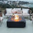 Capertree 40" Liquid Sandstone Fire Table-87828930-88670661