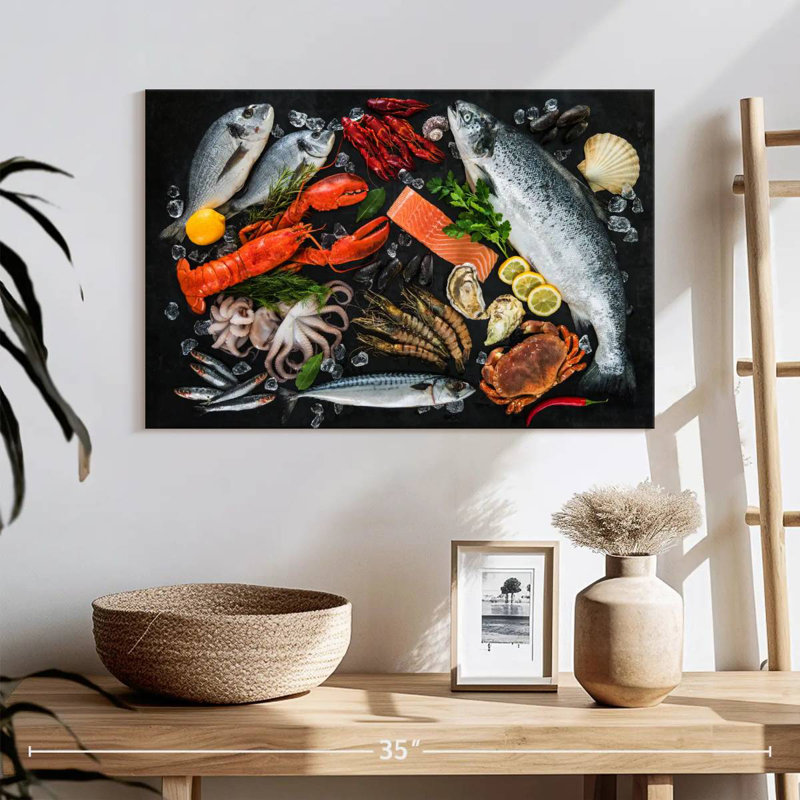 Arrangement de fruits de mer Yarlin, H 16 po x l 24 po