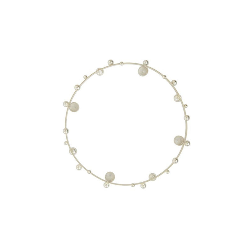 Pearl Candelabra, Silver