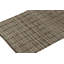 Wool Striped Area Rug in Brown/Gray
