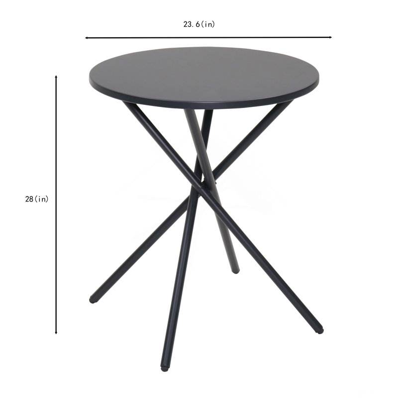 3-Piece Outdoor Wicker Bistro Set