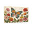Animaux, papillon, fleurs, abeilles, motif, toile, art rétro-1335632645