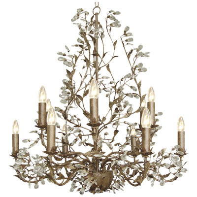 Clemmer 12 - Light Candle Style Chandelier