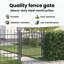 Steel Gate Fencing-121122472