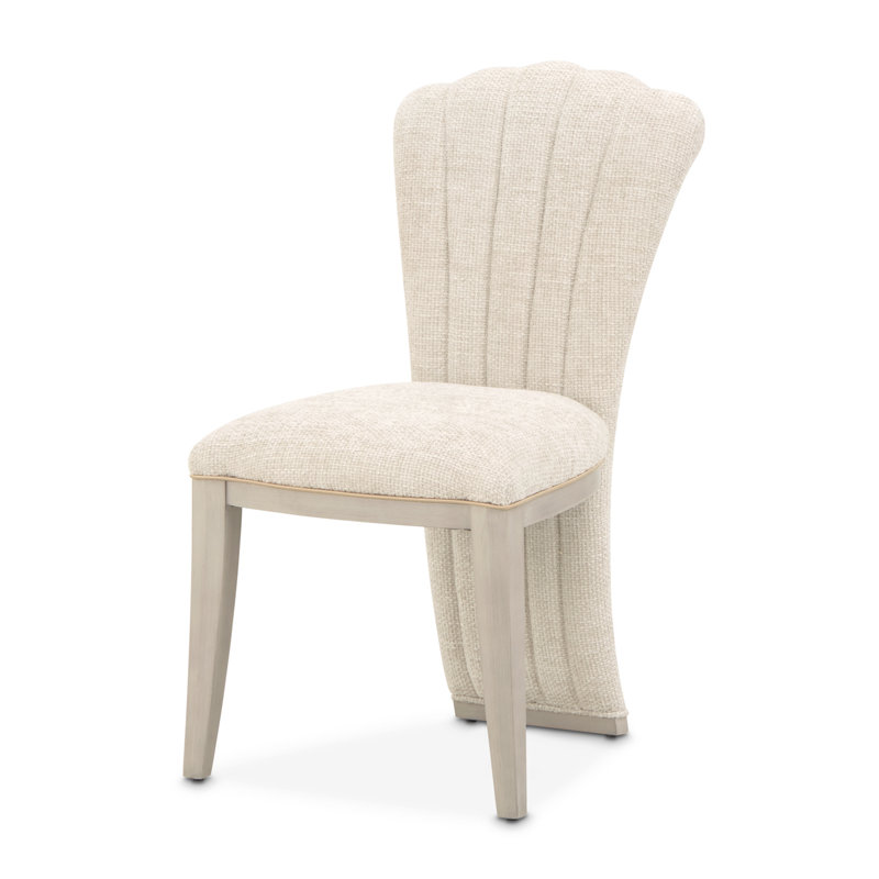 Fantosini Vanity Set With Mirror & Chair - Silver Mist