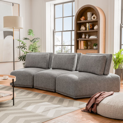 Canapé modulaire 3 pièces Aukeem