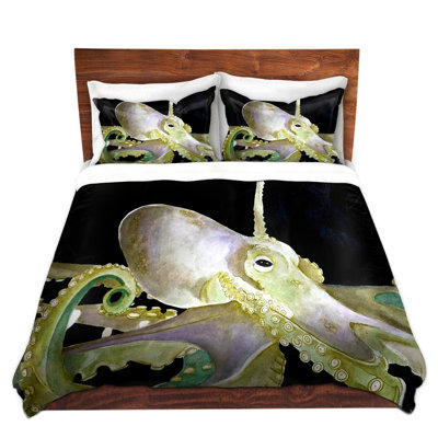 Ensemble de housse de couette octopus life sea life