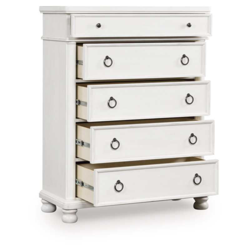 Grigson Chest Of Drawers, White
