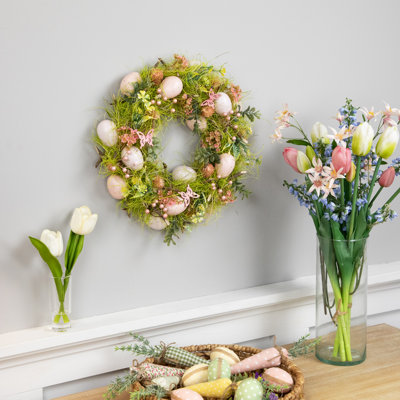 Faux Plastic 13'' Wreath