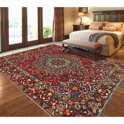 Franchette One-of-a-Kind 10'1" X 12'7" 1980s Wool Area Rug