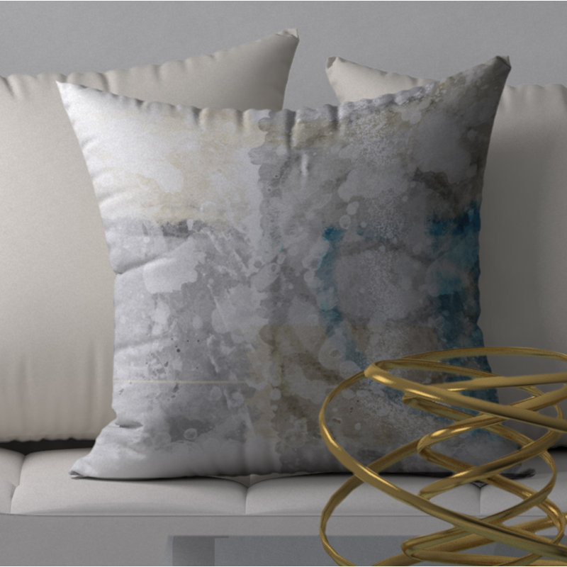 Housse de coussin carrée/insert, 24 po x 24 po