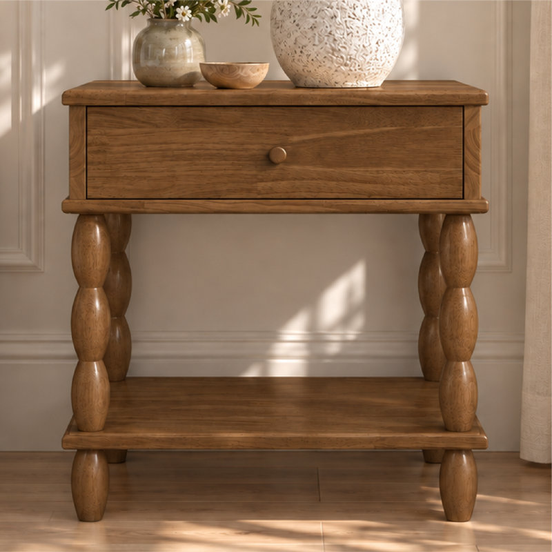 Table de chevet Eloise, Walnut