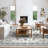 Vintage Area Rug for Living Room - Soft Low-Pile, Machine Washable, Non-Slip & Mark Resistant Carpet - Non-Shedding - Bedroom & Dining Decor - 9x12ft (274x366cm), Cream White, US Specs-668737101-668737103