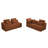 106.3" L-Shaped Corduroy Modular Sectional Sofa, Compressed Convertible Sleeper Bed, Upholstered Comfy Couch For Small Space, No Assembly Required-1168654829