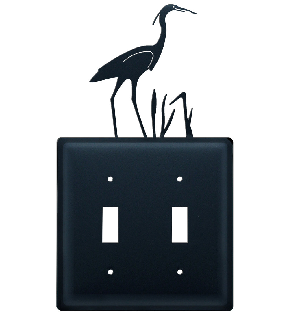 Animals 2 - Gang Toggle Light Switch Standard Combination Wall Plate Village Wrought Iron